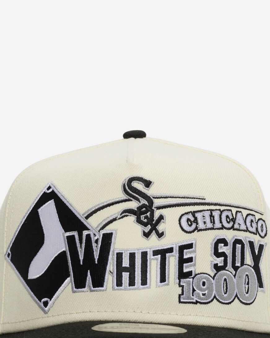 Shop New Era 9Fifty Chicago White Sox Classic A-Frame Snapback Hat