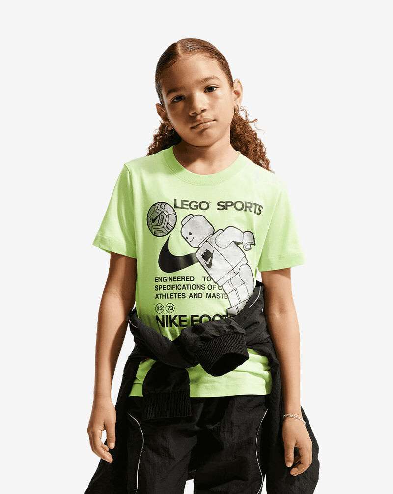 Nike Nike x LEGO&reg;  Big Kids' T-Shirt IO2022-360 Green 1