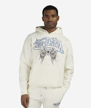 Eye Of Fortune Flame Pullover Hoodie