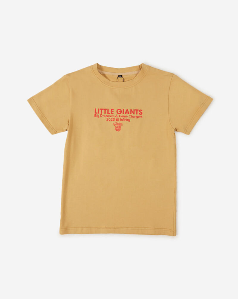 Little Giants Toddler Youth Culture Tee SN-2302211-PP Beige 1