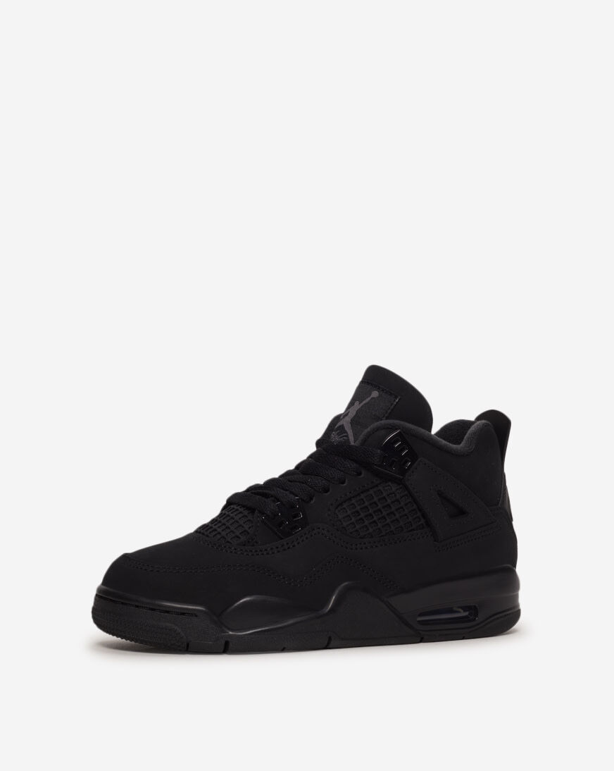 black cat jordan 4 youth