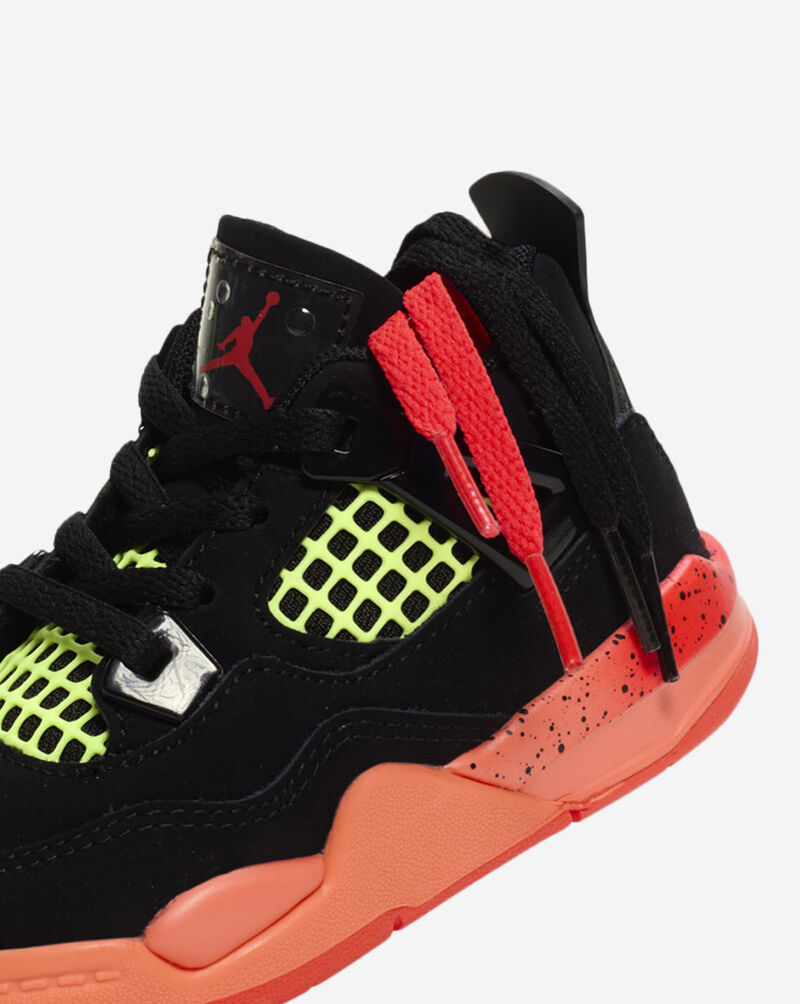 Jordan Toddler Air Jordan 4 Retro II1270-001 Black 8
