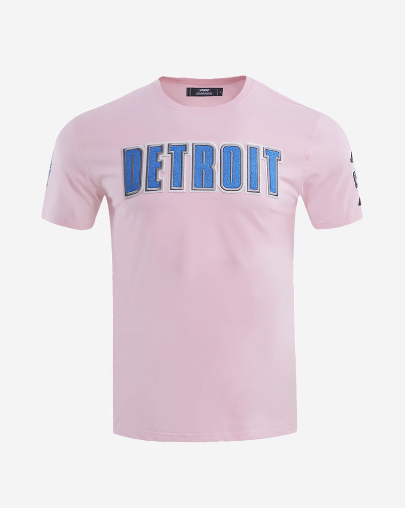 PRO STANDARD Detroit Lions Classic Chenille Tee FDL1410267-PNK Pink 1