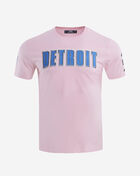 PRO STANDARD Detroit Lions Classic Chenille Tee FDL1410267-PNK Pink 1