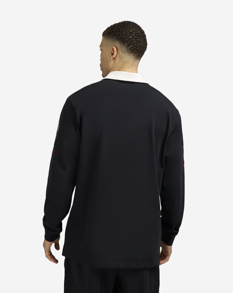 Jordan Essentials Long-Sleeve Rugby Top HF9323-010 Black 2