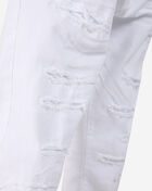 Jordan Craig Rip and Repair 5-Pocket Straight Jeans JR970RJ-WHT White 3