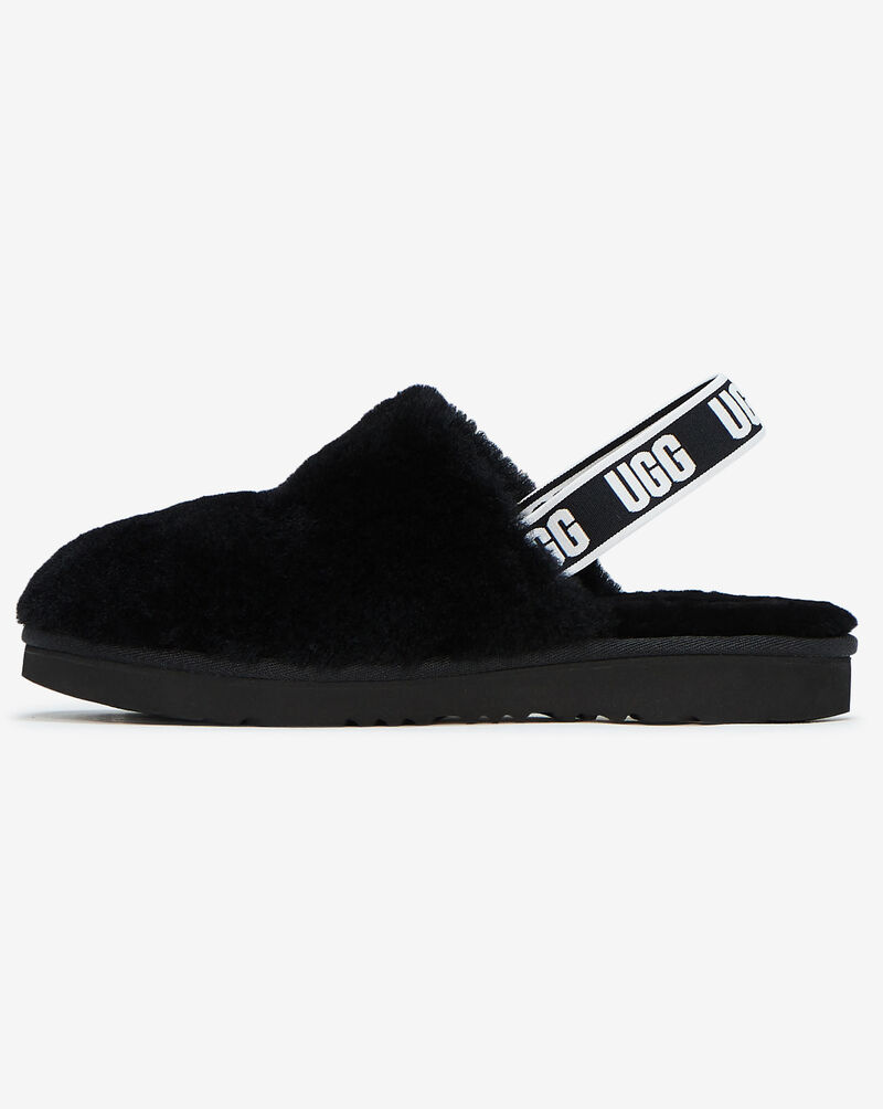UGG Grade School Fluff Yeah Clog 1123633K-BLK Black 1