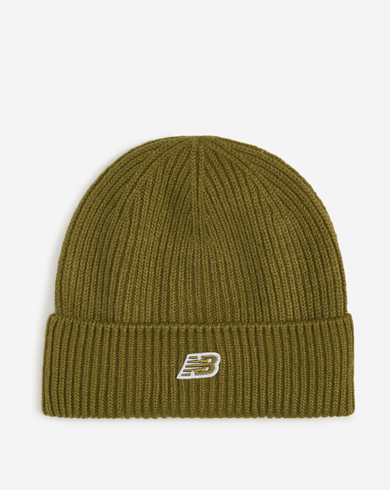 New Balance Winter Watchman Beanie NB Patch V3.0 LAH53008-BRK Green 1
