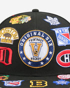 New Era 9Fifty Multi Team Vintage Snapback Hat 60731233 Black 2