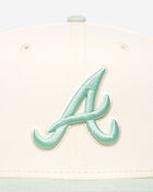 New Era 59Fifty Atlanta Braves Fitted Hat 60904444 cream 2