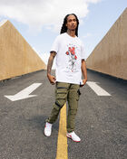 Trust Nobody Rose Barbed Wired Tee