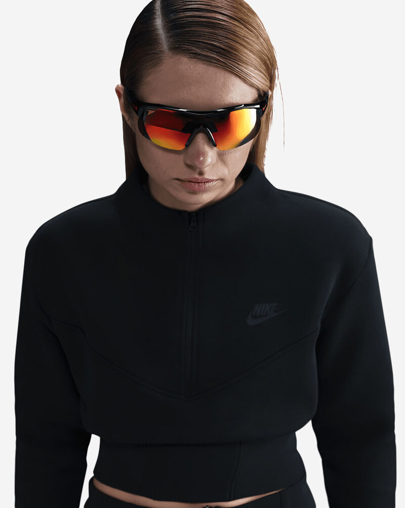 Nike NSW Tech Fleece Cropped 1/2-Zip Top HJ1031-010 Black 3