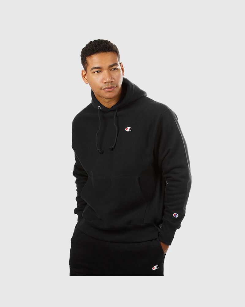 champion reverse weave hoodie big c