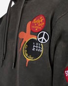 Smoke Rise Multi Embroidery Patch Hoodie  FO24159SN-GRA Grey 3