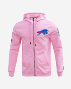 PRO STANDARD Buffalo Bills Classic Chenille Double Knit Full-Zip Hoodie FBB5410173-PNK Pink 1