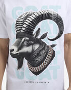 STREETZ IS WATCHIN Goat 4 Tee SIW5175SN-WHT White 3