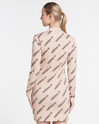 Logomania Long Sleeve Dress