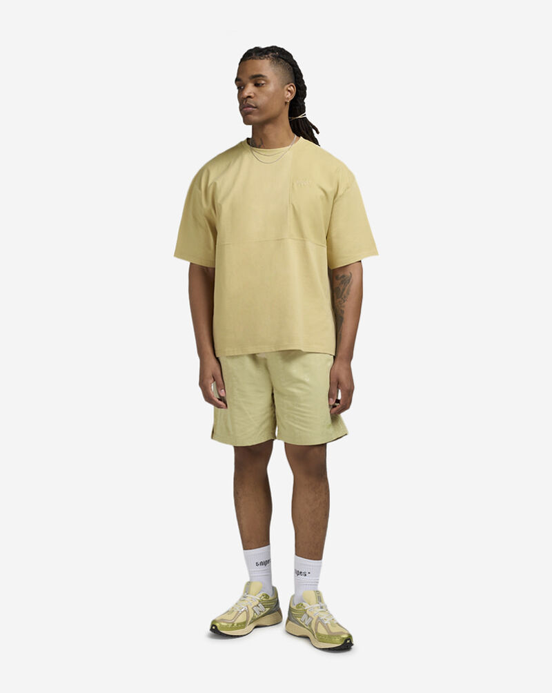 Shop SNIPES Logo Repeat Nylon Shorts SNQ225003M-KHA beige | SNIPES USA