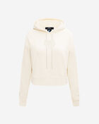 Memphis Grizzlies Neutral Cropped Fleece Pullover Hoodie