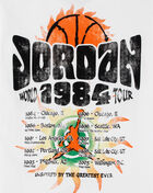 Jordan Big Kids' 1984 World Tour XXIII T-shirt 95F806-001 White 3