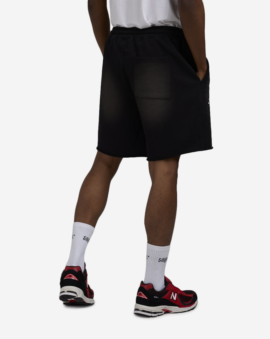 Shop Smoke Rise Printed Terry Shorts KS25264SN-BLK black | SNIPES USA