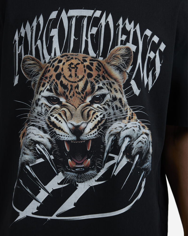 Forgotten Faces Forgotten Cougar Tee FOFUS138-00007 Black 3