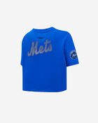 PRO STANDARD New York Mets Varsity Blues Boxy Tee  LNMA39037-RYB Blue 3