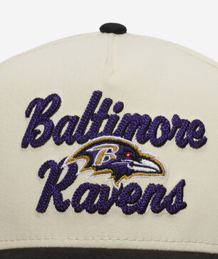 9Fifty Baltimore Ravens Chainstitch Snapback Hat