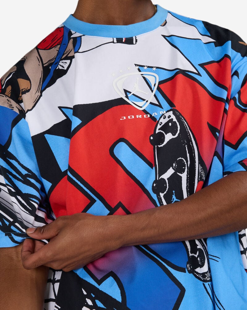 Jordan Brooklyn Short-Sleeve Graphic T-Shirt IO0012-100 White 3