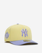 New Era 9Fifty New York Yankees A-Frame Snapback Hat 71027673 Yellow 1