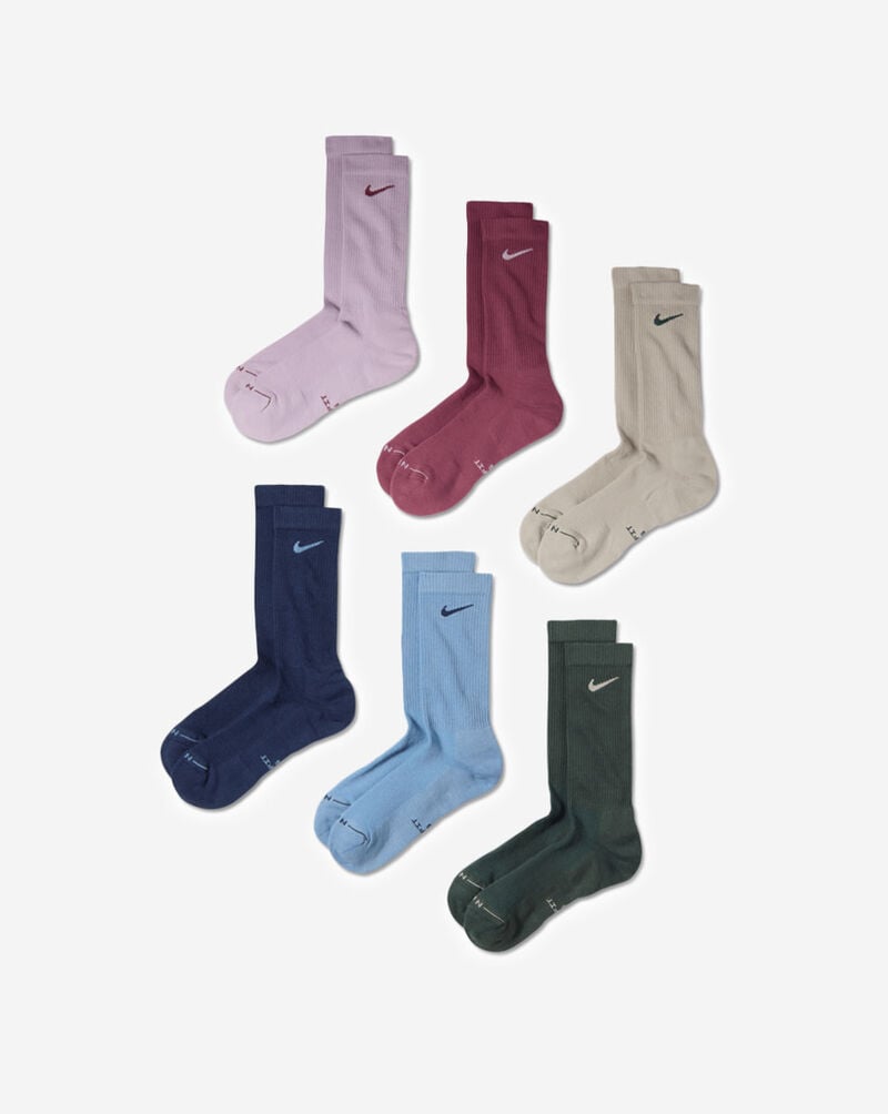 Nike Everyday Elevated 6Pk Crew Socks HQ8021-916 Multi 1