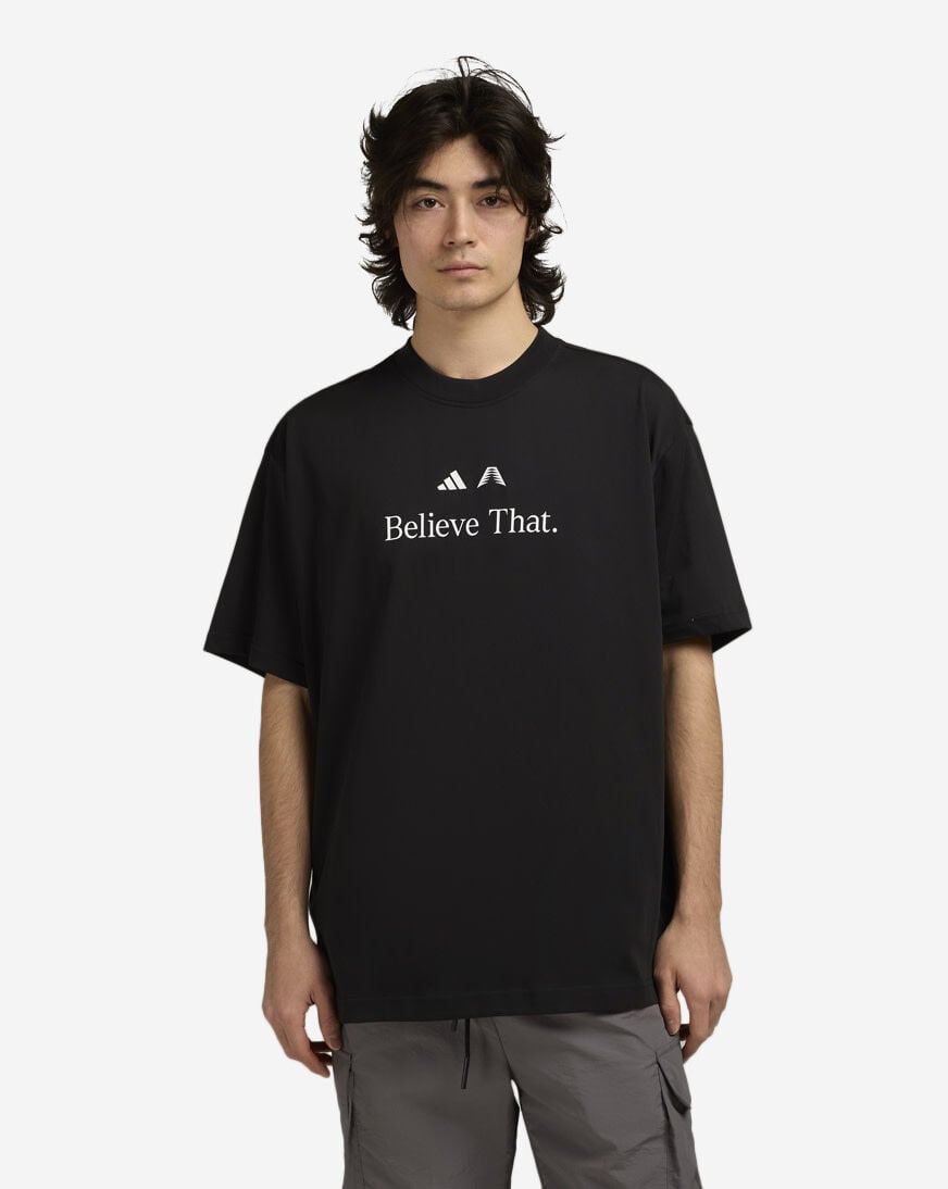 Shop adidas Anthony Edwards Believe That Tee JM7951 black