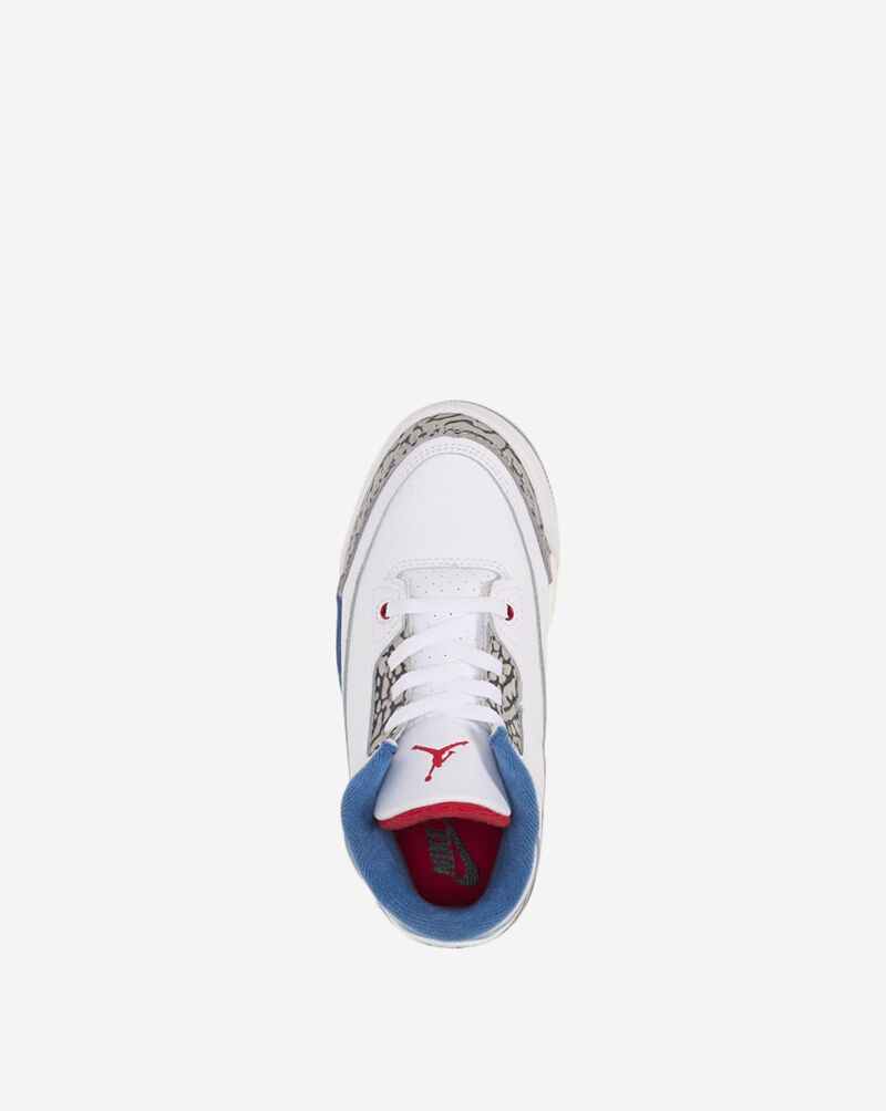 Jordan Little Kids' Air Jordan 3 Retro "True Blue" DM0966-104 White 7