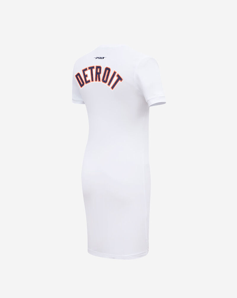 PRO STANDARD Detroit Tiger Classic Body Con Dress LDTB37220-WHT White 3