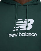 New Balance Sport Essentials French Terry Logo Hoodie MT41501-NWG Green 3