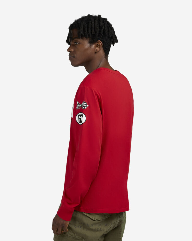 Polo Ralph Lauren Jersey Graphic T-Shirt 710972608001-RED Red 2