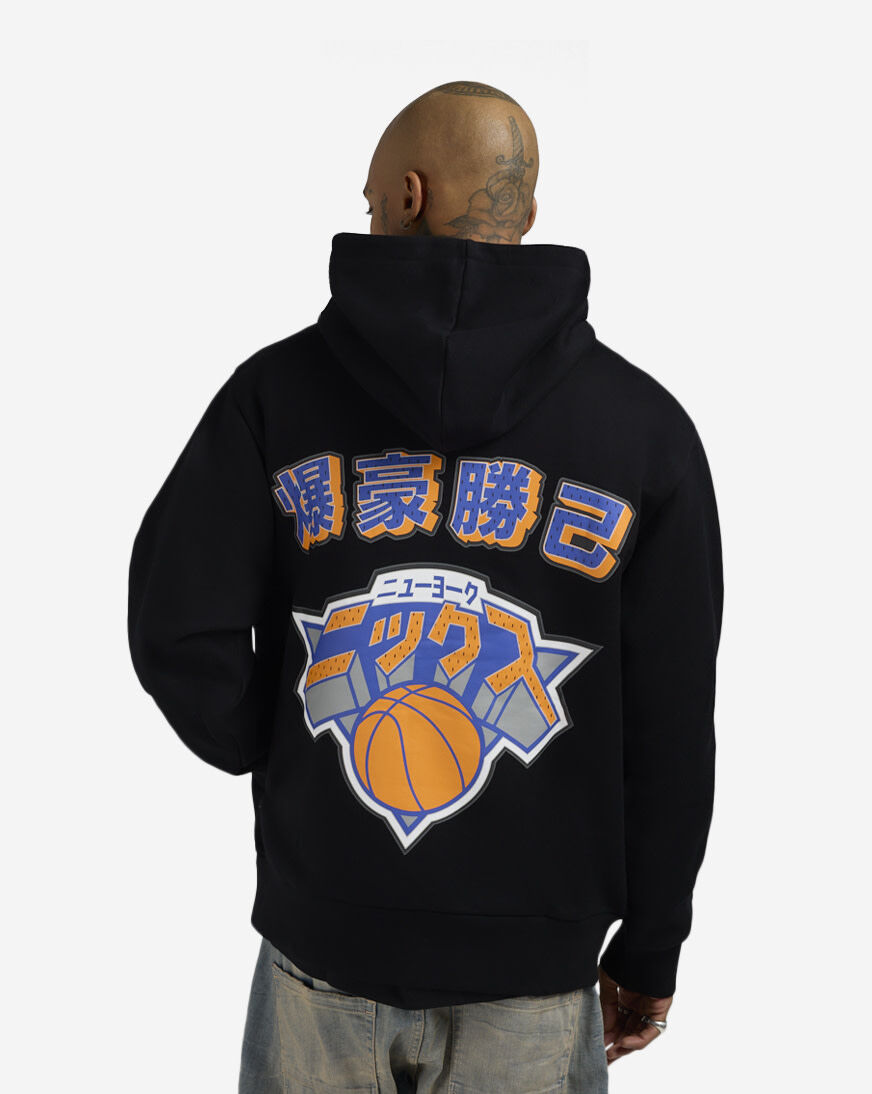 Shop Hyperfly Knicks Bakugo Hoodie NYK-BLK-BAK-CH black | SNIPES USA