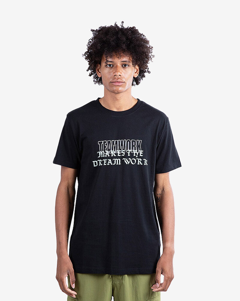 Graphic Tees Teamwork Tee MT1476 Black 1