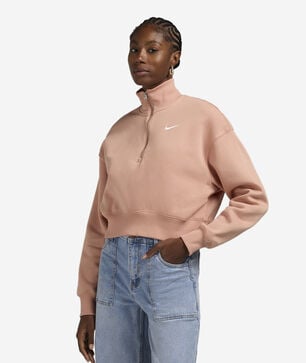 NSW Phoenix Fleece 1/4-Zip Cropped Sweatshirt