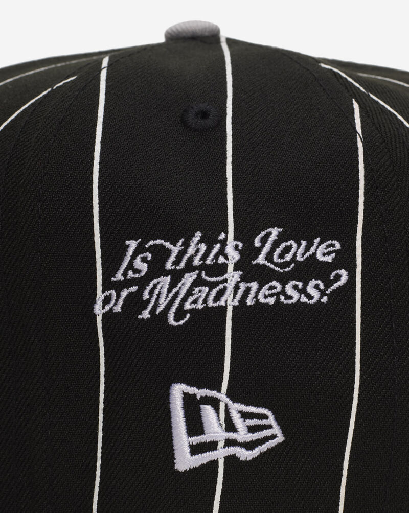 New Era 59Fifty Chicago White Sox DSM Pinstripe Fitted Hat 60770381 Black 3