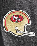 PRO STANDARD San Francisco 49Ers Retro Classic Rib Wool Varsity Jacket FS4643598-BRK Black 4
