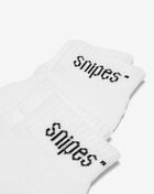 SNIPES 3-Pack Logo Ankle Socks SNUS017-00220 White 2