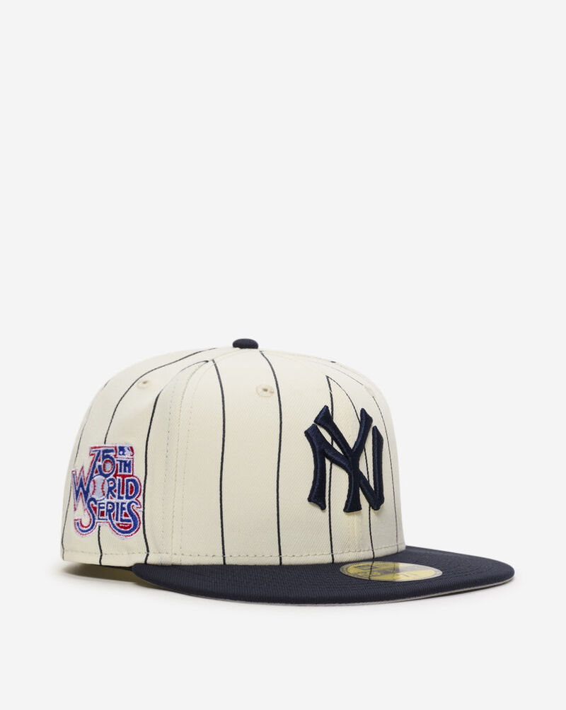New Era 59Fifty New York Yankees DSM Pinstripe Fitted Hat 60770383 White 1