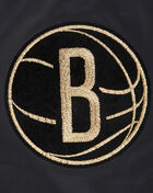 PRO STANDARD Brooklyn Nets Holiday Glam Satin Jacket BBNU59337-BLK Black 5
