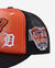 Detroit Tigers Trucker Air Brush Adjustable Hat