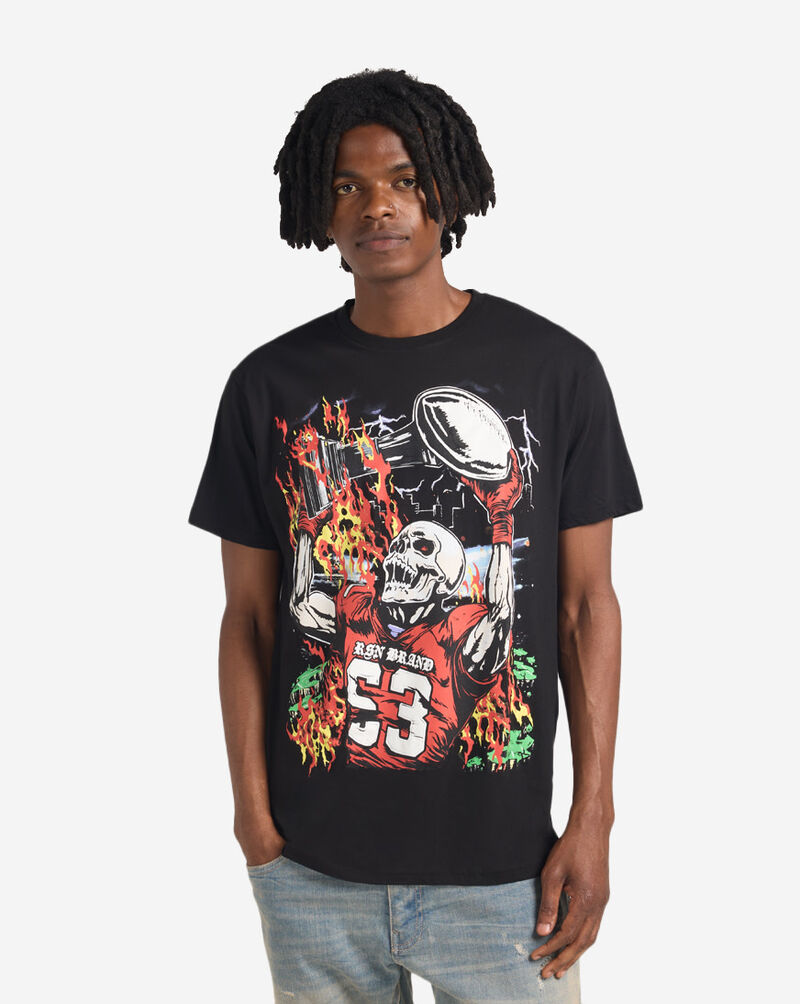 Reason Touchdown Tee RCS6TM-611 Black 1