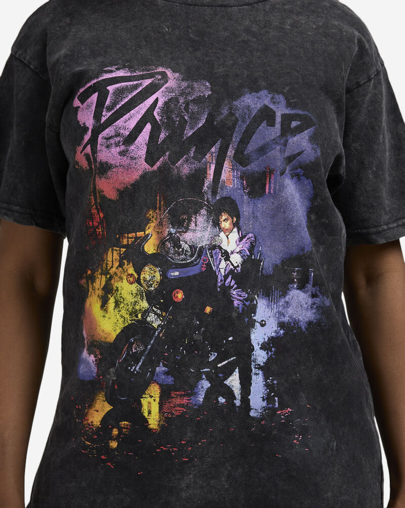 Graphic Tees Prince Purple Rain Bike Tee PRN141756 Black 3