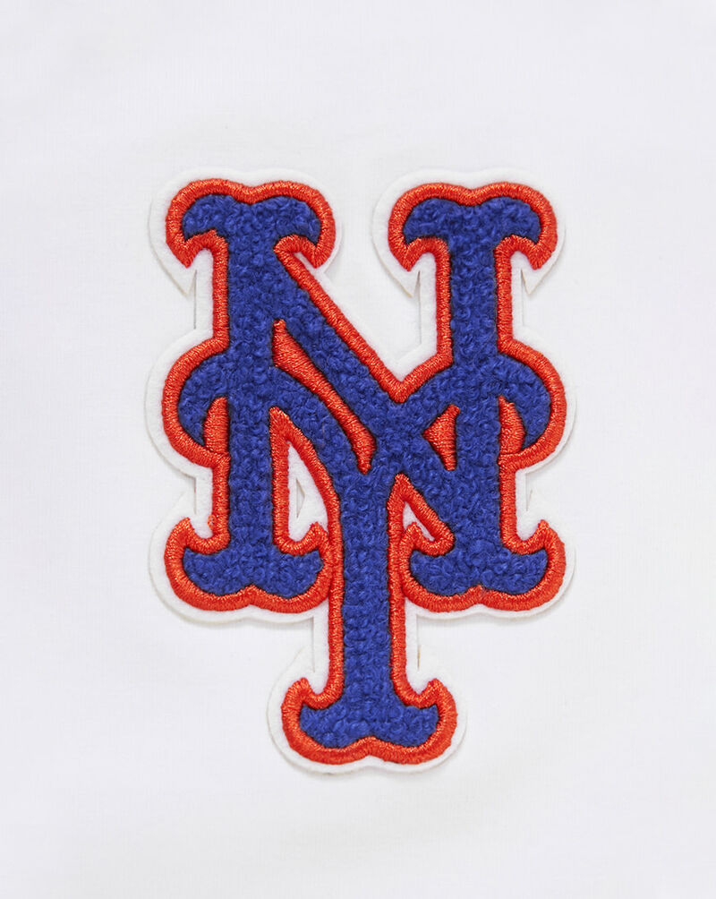 PRO STANDARD New York Mets Classic Boxy Tee LNMA34576-WHT White 4