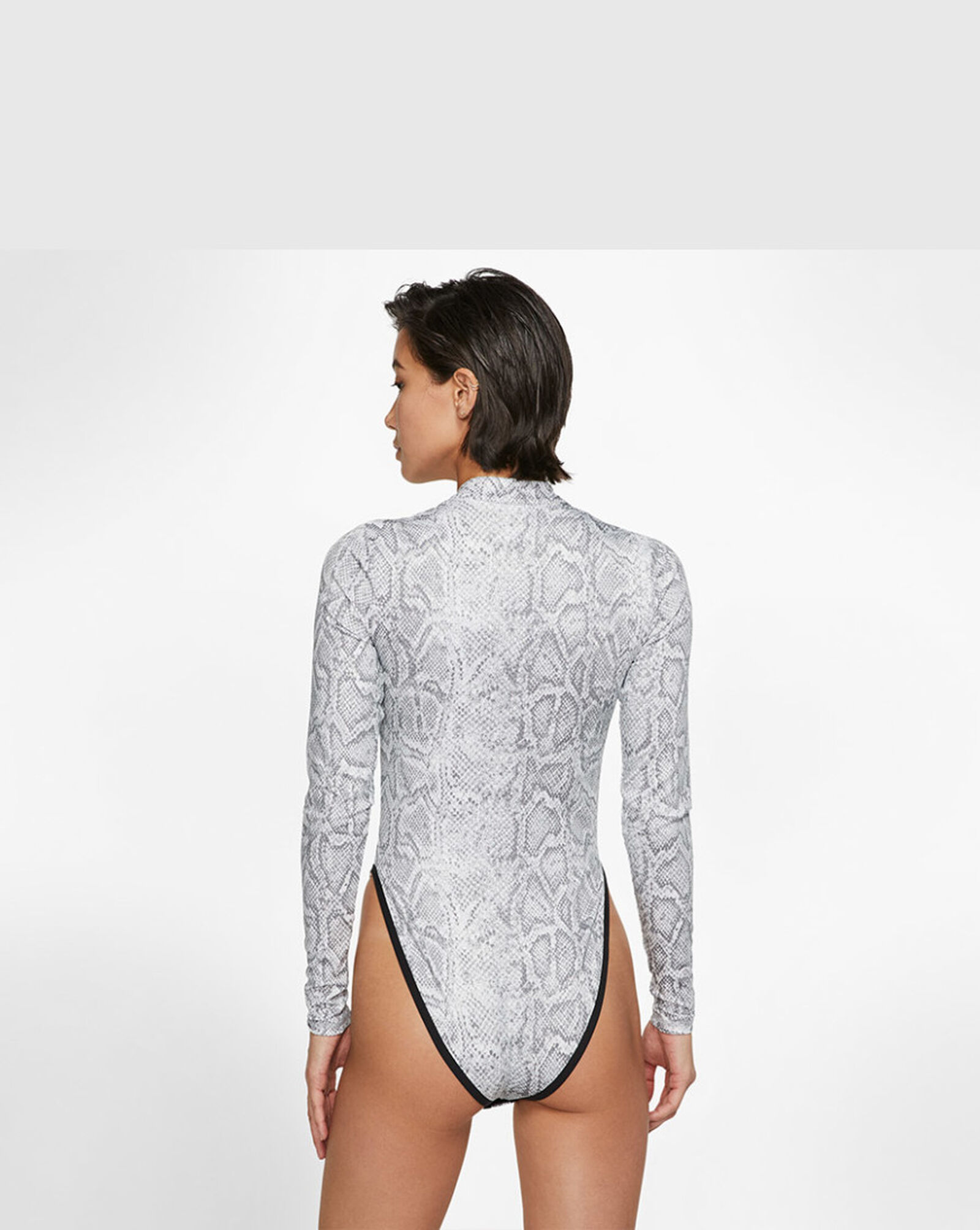 Nike sportswear python long sleeve bodysuit Clearance