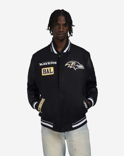 Baltimore Ravens Pro Area Code Varsity Jacket